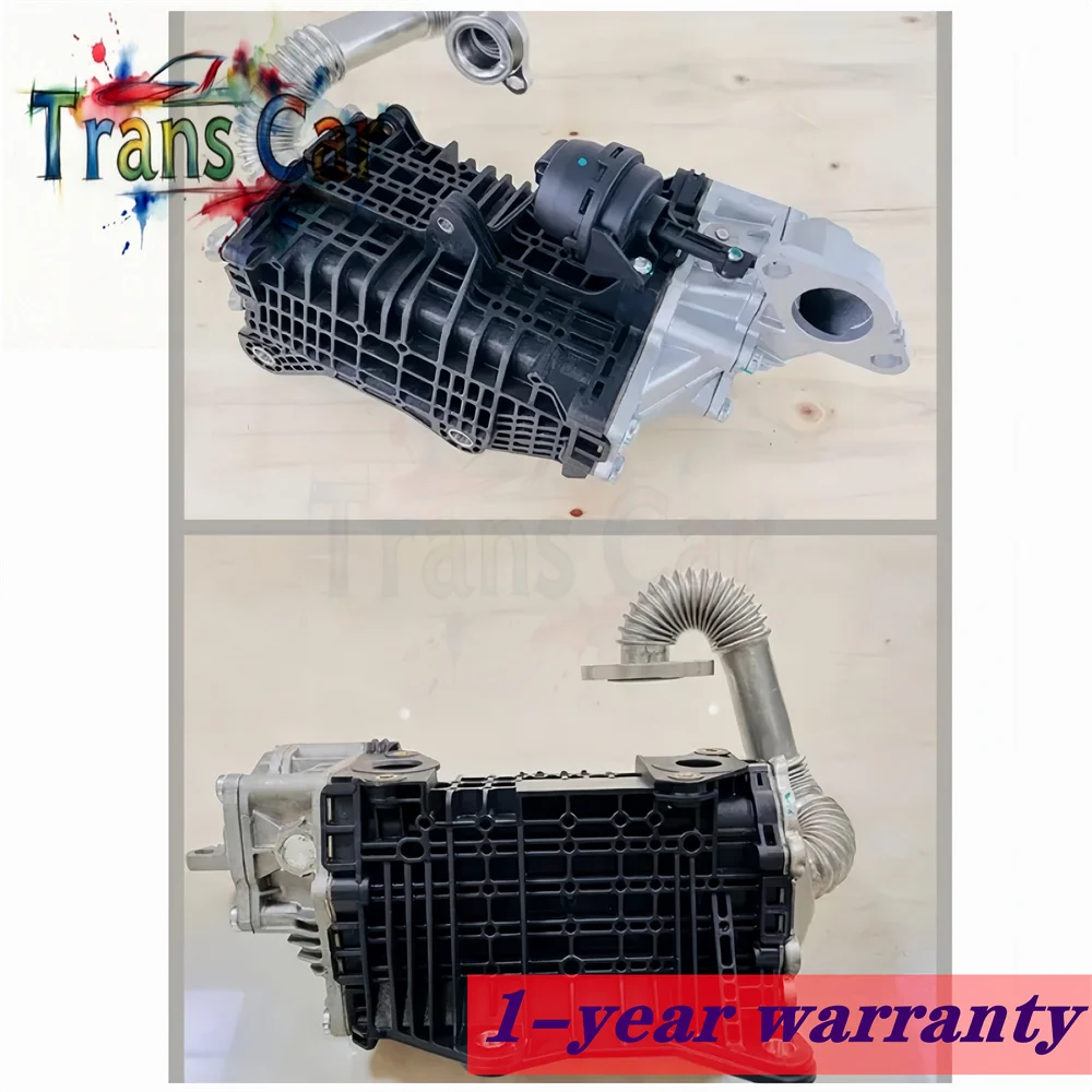 9813050280 Válvula EGR con Enfriador para CITROEN BERLINGO C3 C4 DISPATCH SPACETOURER 1.5 BLUEHDI 1.5L 1.5T Diésel DV5V 9813054880 KW586002