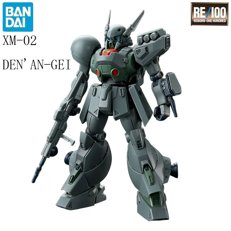 

BANDAI PB LIMITED RE 1/100 Mobile Suit Gundam F91 XM-02 DEN'AN-GEI Anime Action Figures Assembly Model Collection Toy