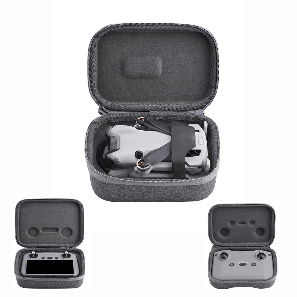 Carrying Bag For DJI Mini 4 Pro Storage Case Handle Cover RC-2/N2 Remote Controller Box Drone Accessories Travel Carabiner