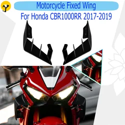 For Honda CBR1000RR and CBR 1000RR fixed wing motorcycle fairing accessories, side wing competitive fixed wing, 2017-2019