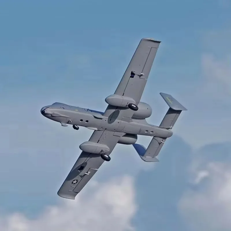 XFly A-10 Thunderbolt II Twin 50mm EDF Jet 4-CH Model Aircraft Fixed Wing fighter A10 With Shock-Absorbing Nose Landing Gear
