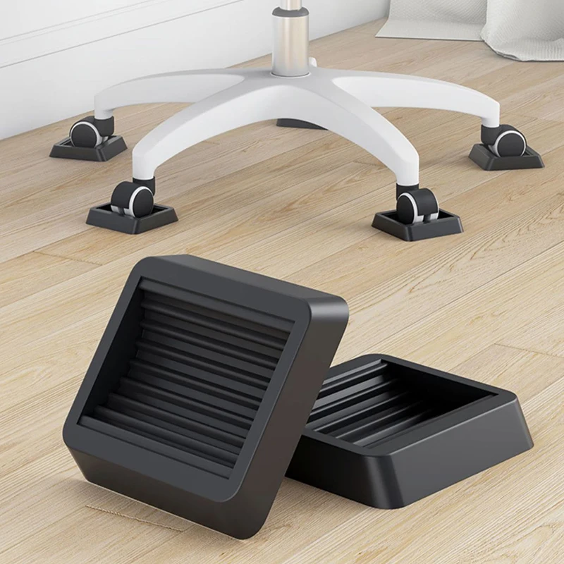 1PC Chair Roller Feet Anti-slip Mat Office Chair Wheel Stopper Furniture Caster Cup Hardwood Floor Protectors Anti Vibration Pad