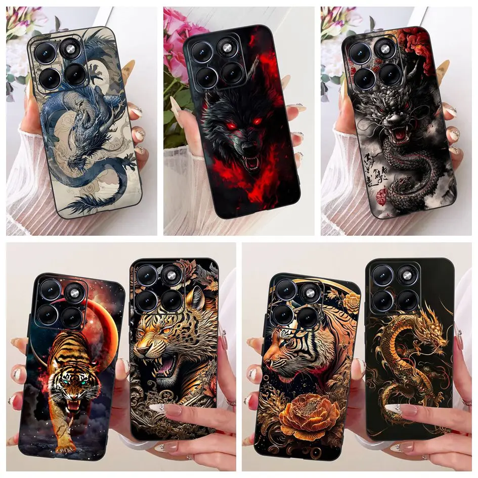 Funda para Motorola Edge 70, Funda para Edge 70 Fusion XT2605-1 XT2601-2, Funda Protectora Delgada y Suave con Dibujos Animados Populares para Moto Edge 70 Pro 5G
