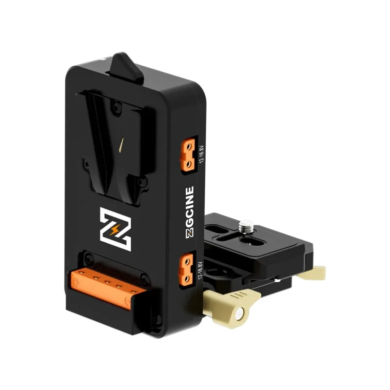 ZGCINE VM-VP4 Quick Release V-Mount Battery Plate for V Mount Battery/DSLR Camera/Tripod