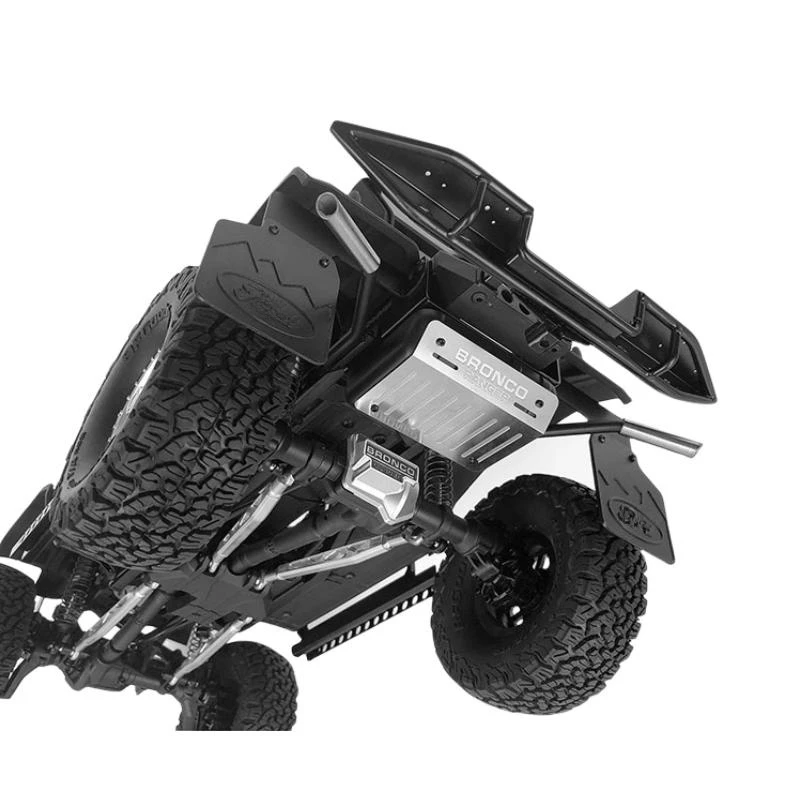 Tanque De Combustível Simulado De Metal E Tubo De Escape, Modificação De Atualização, R, C, Rock Crawler, Caminhão, Trax, TRX4, Ford, Ranger, XLT, 1:10