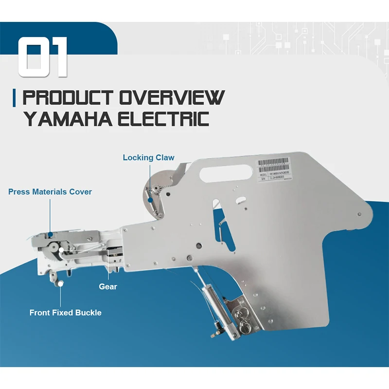 YMH Pneumatic SMT Feeder 8mm/12mm/16mm/24mm/32mm/44mm/56mm Tape  Air Feeder CL Series  for Pick and Place Machine