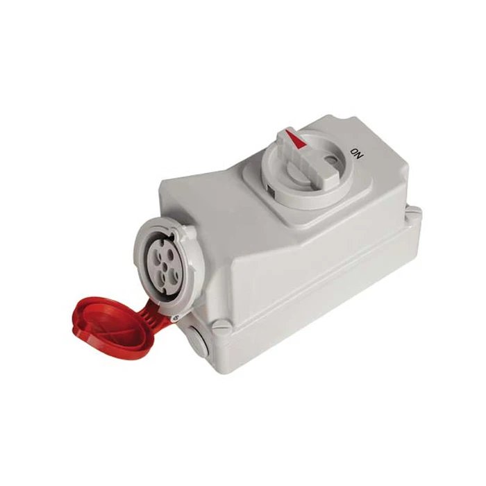 

CE Certificate IP44 16A Mechanical Interlocking Plug Mechanical Plug