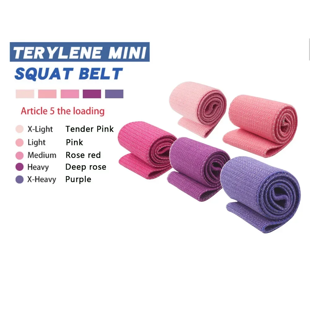 Fasce di resistenza lunghe per il Fitness fasce elastiche per il bottino in tessuto da allenamento Set Pull Up Woman Assist Leg Exercise