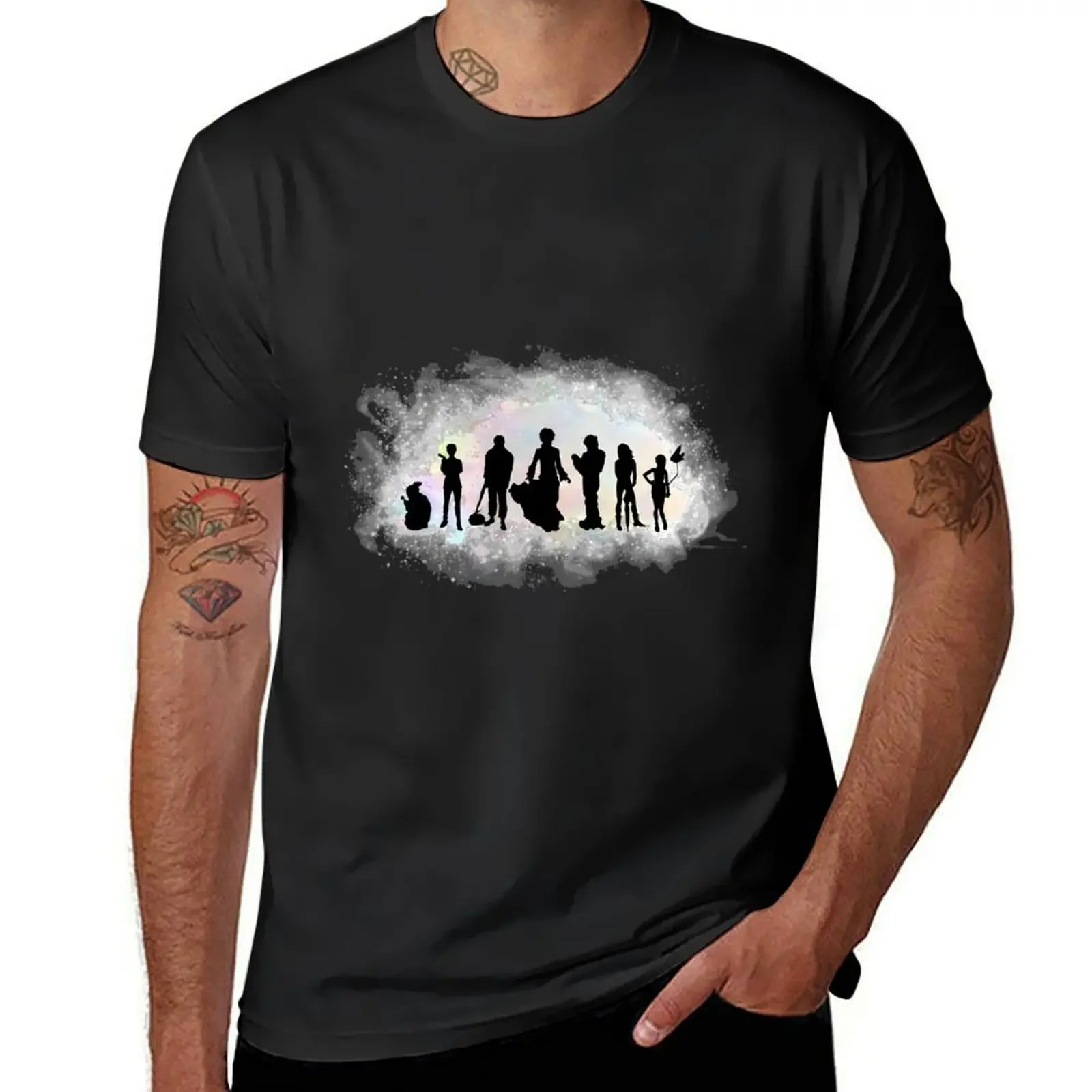 

The Endless Silhouettes - Colorful Cosmos T-Shirt animal prinfor boys gifts for boyfriend essential t shirt mens clothing