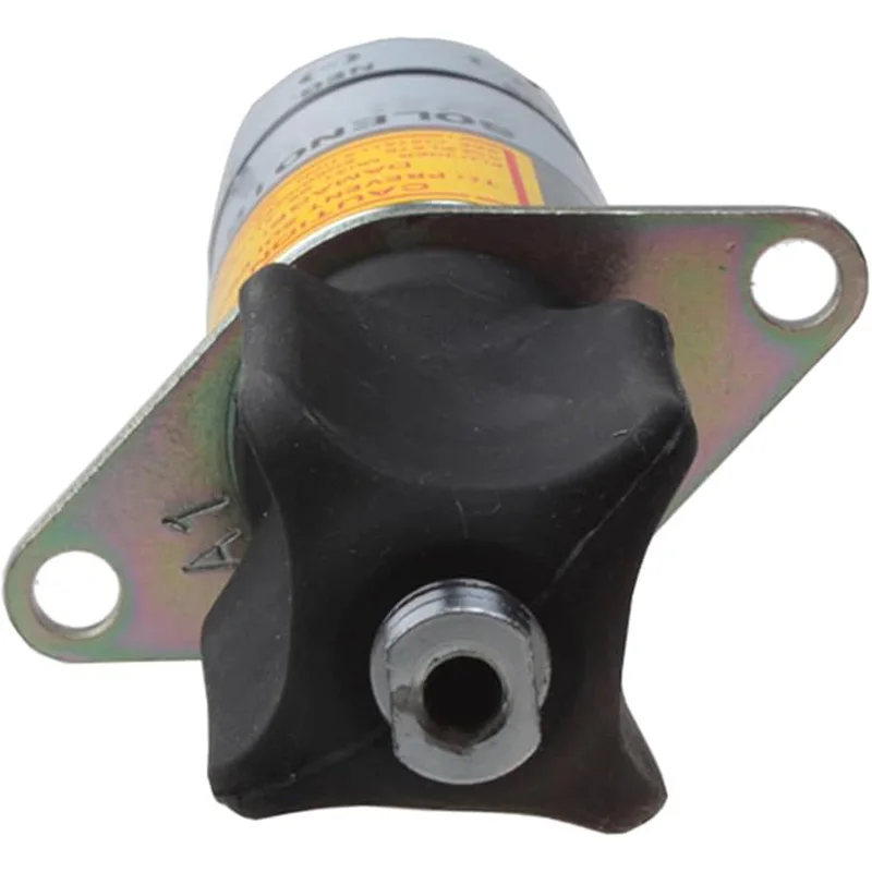 Diesel Stop Solenoid for Yanmar for Woodward 12V 2 Terminals 1504-12A7U1B1S2 12V Fuel Shutoff Solenoid 1504-12A7U1B1S2