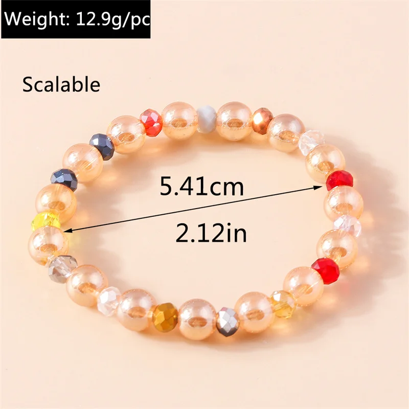 Aihua Naturstein Rundperlen-Armband Kristall Reiki Heilenergie Stretch-Armband für Frauen Männer Yoga-Schmuck – Detail 9