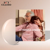 CLLOIO Anti bloqueo azul hipermetropía presbicia lente 1,56 1,61 1,67 1,74 prescripción CR-39 lentes de lectura ópticas asféricas de resina