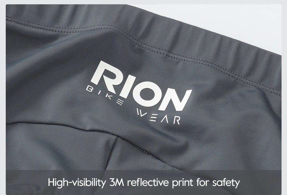 RION Herren Fahrradhose Fahrrad-Tights MTB Rennrad Mountainbike Kleidung Italienische DOLOMITI 8H Herbst Frühling Gepolsterte Uniformkleidung – Detail 13