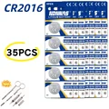 35PCS CR2016