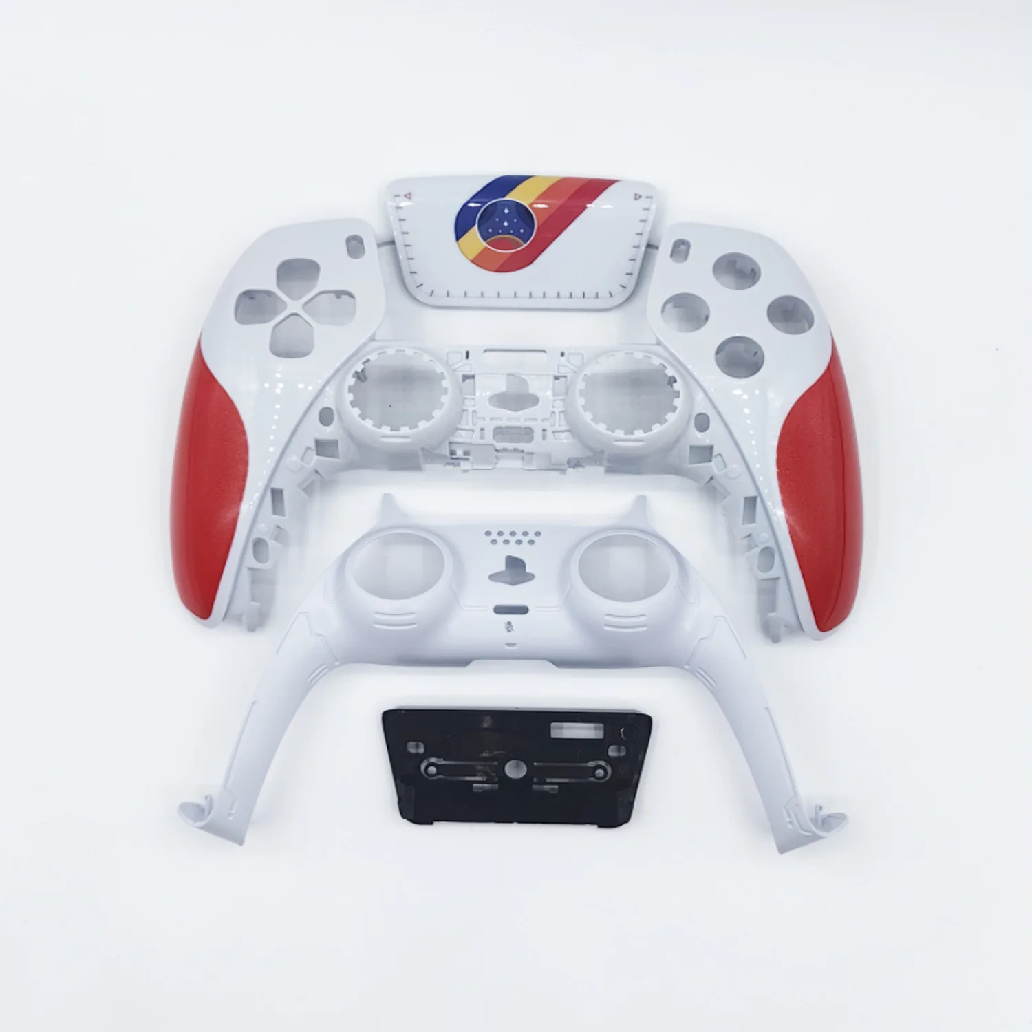สําหรับ PS5 Wireless Controller เปลี่ยน SHELL CUSTOM Faceplate ฝาครอบทนทานติดตั้งง่าย Stylish Design