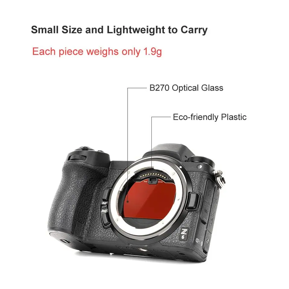 

Фильтр Kase Clip-in CMOS ND UV Neutral Night для беззеркальных камер Nikon Z Mount Z5 Z6 Z6II Z6III Z7 Z7II Z8 Z9 Zf