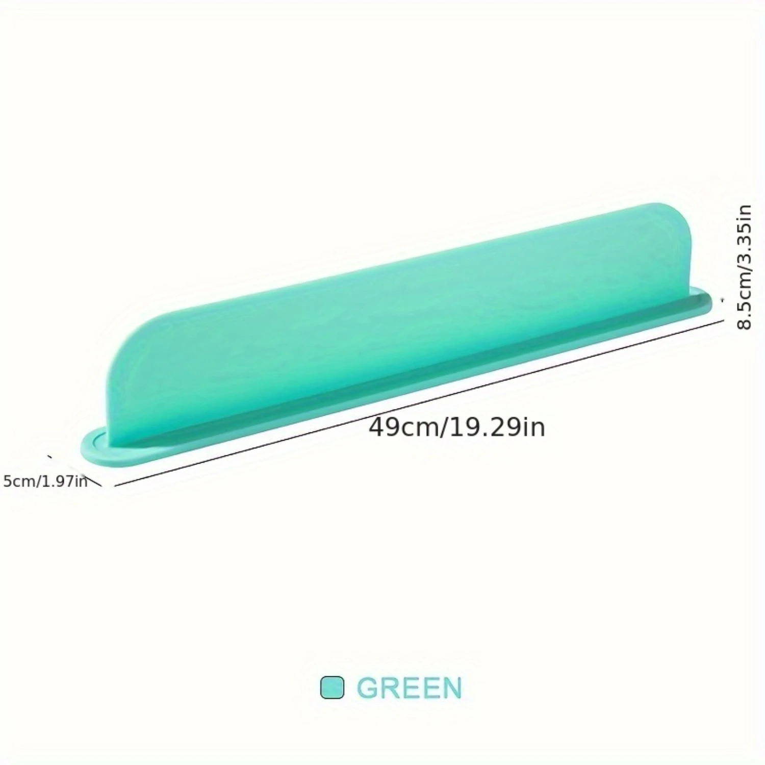 1pc, Silicone Water Splash Guard For Kitchen Sink And Bathroom Faucet, Water Blocking  With Suction, Oil-Proof And Waterproof Co