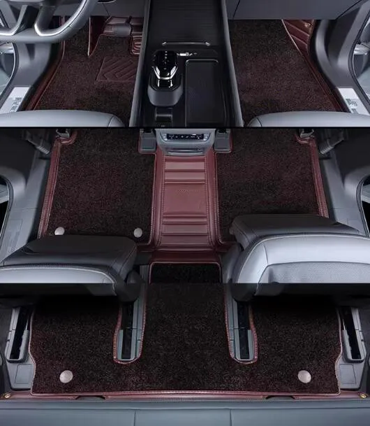 

Специальные автомобильные коврики на заказ для Toyota Highlander 7 мест 2026-2021 годов выпуска. Высококачественные, прочные, водонепроницаемые, двухслойные ковры.