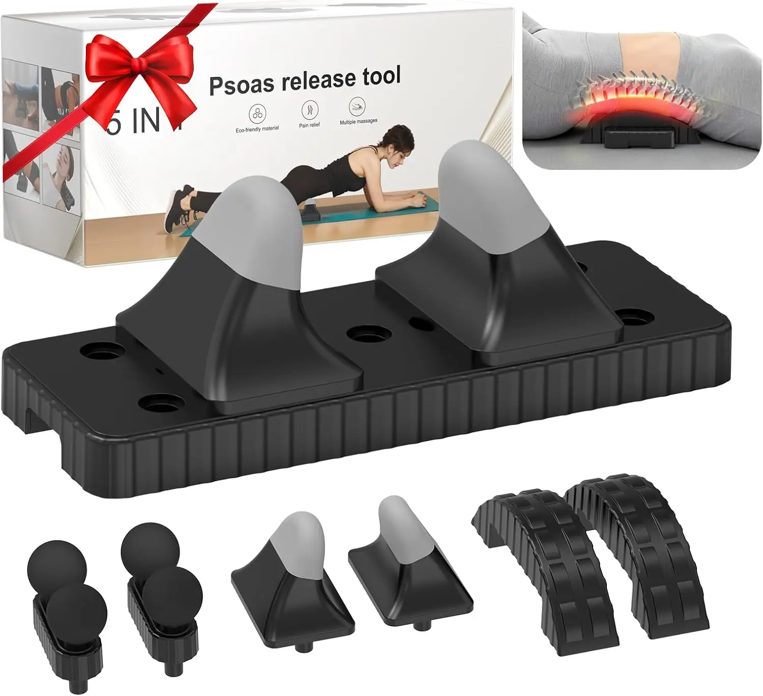 Adjustable Hip Flexor Release Tool for Myofascial Pain Relief and Trigger Point Massage