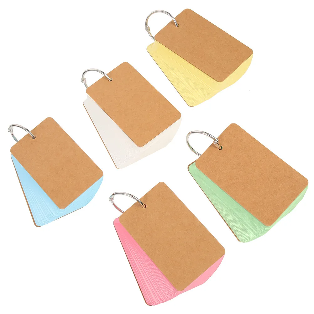 10pcs-english-words-cards-blank-memo-notepad-thick-writing-cards-for-study-organization-learning-flashcards-school-office