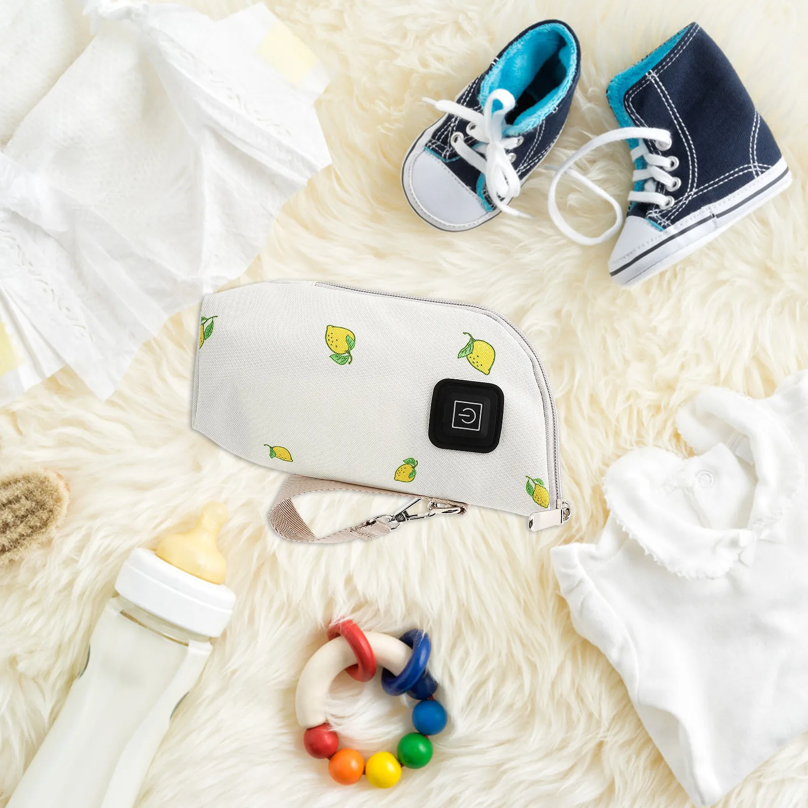 

Набор: Сумка-подогреватель для детских бутылочек с USB-зарядкой, на молнии, 3 температурных режима, автомобильный чехол-грелка для молока