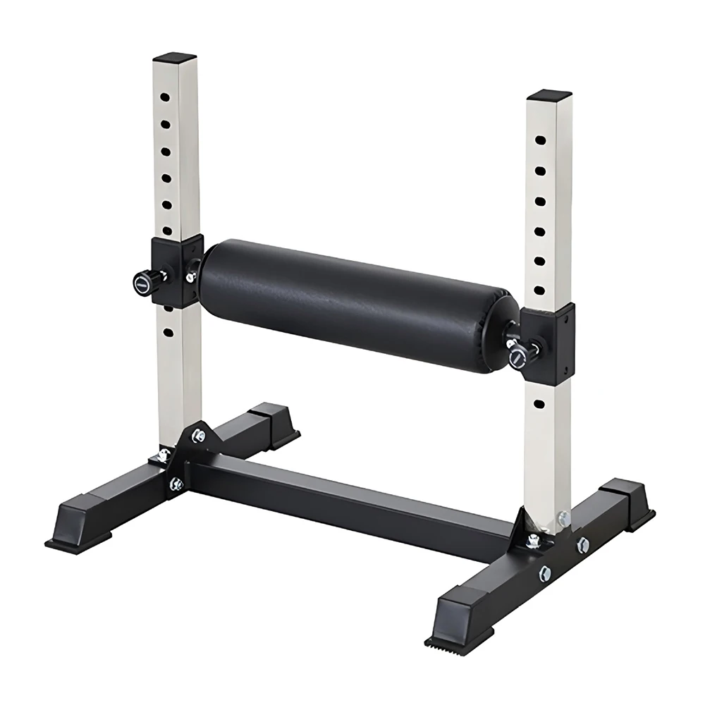 Fitness Adjustable Bulgarian Steel Squat Rack Single Leg Trainer Split Leg Press Balance Training Stretching Machine