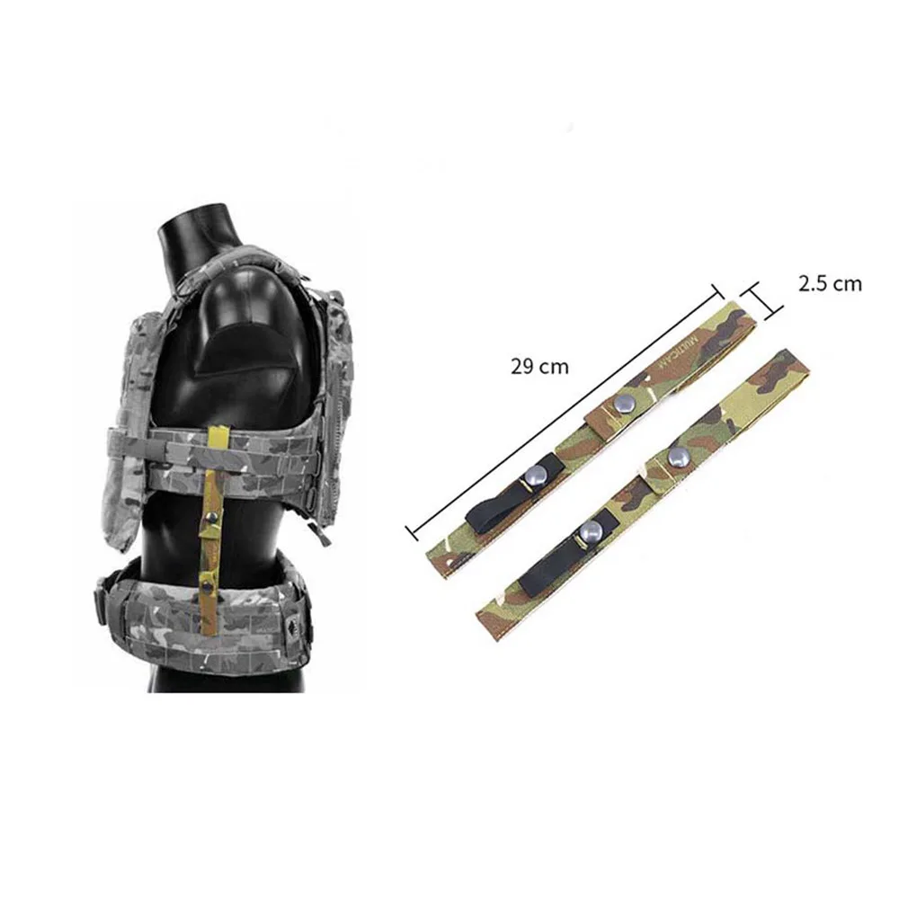 Outdoor Weste CP StKSS AVS Bund Zubehör Outdoor Taille Dichtung Verbindung Gürtel Strap Carbon Faser Platte