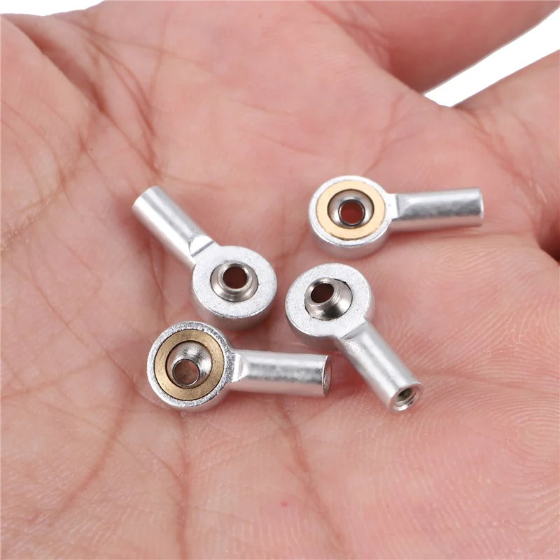 A19Q-10Pcs Metalowy końcówka drążka kierowniczego M2 Przegub kulowy Łącznik kulowy do HSP Tamiya Mini 4WD RC Samochód Ciężarówka Gąsienica Łódź Samolot
