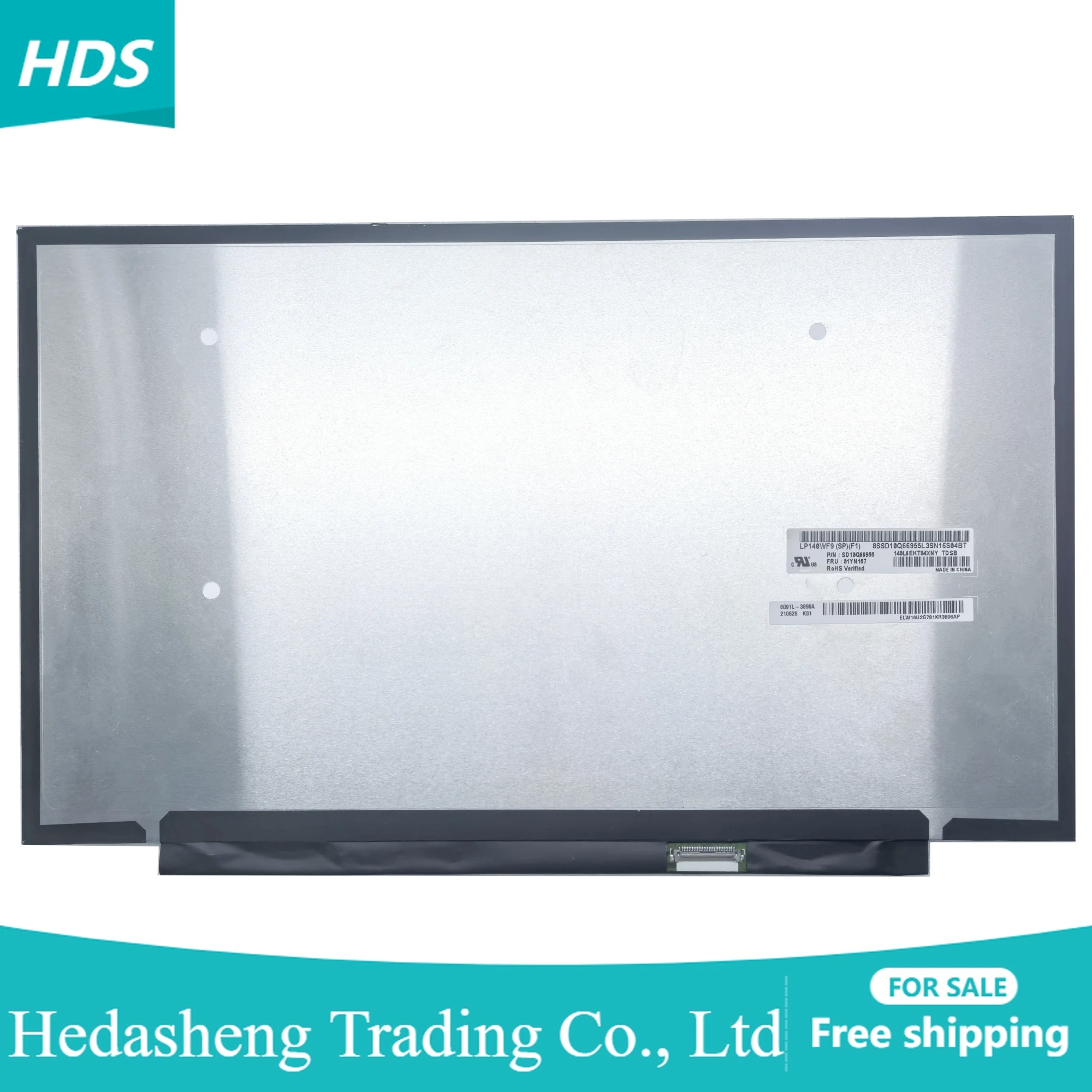 

LP140WF9 SPF1 FHD 1920x1080 IPS LED Display Panel Matrix Replacement 14.0" 30Pins 60HZ LCD Screen