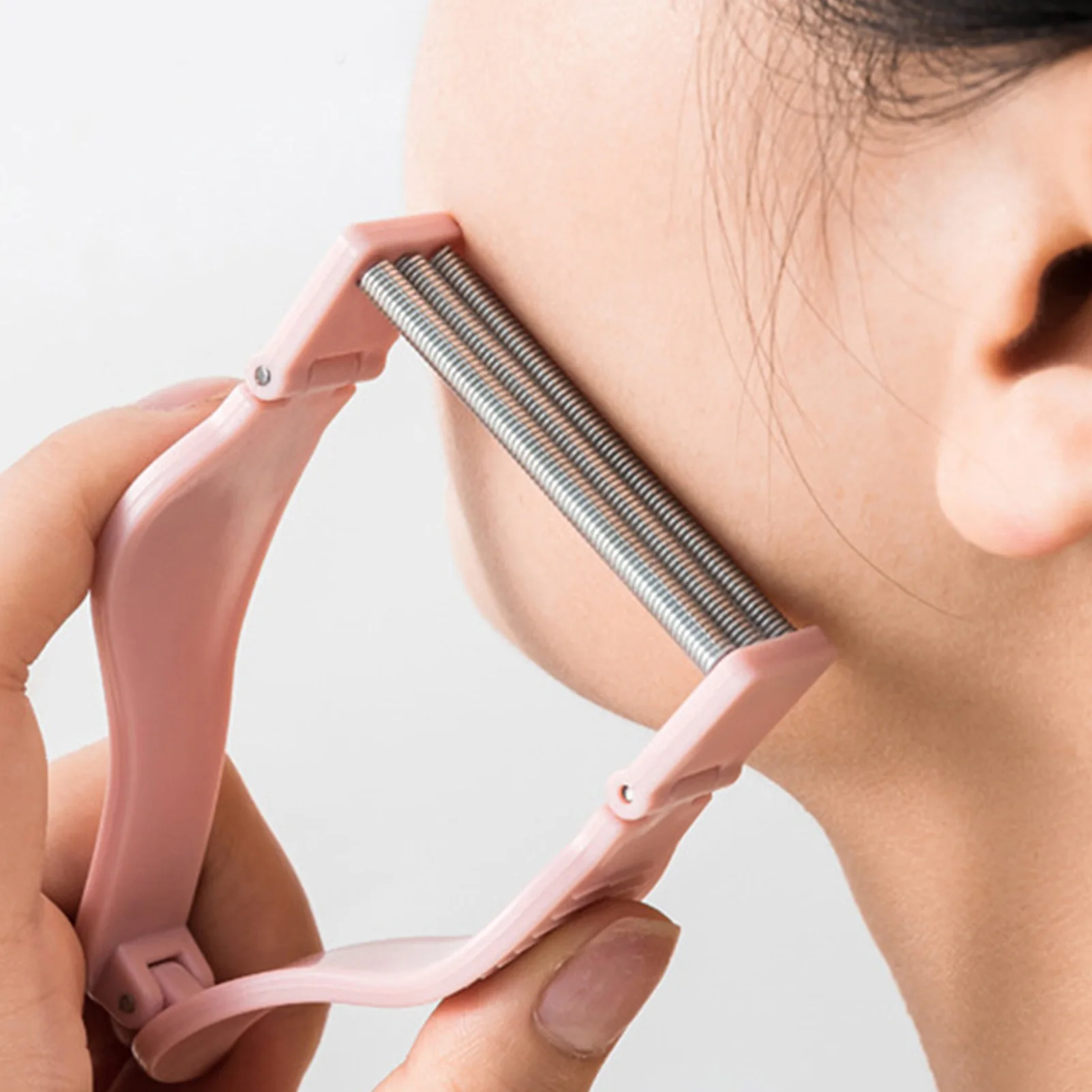 آلة إزالة شعر الوجه آمنة محمولة باليد، أداة إزالة شعر الوجه للنساء، أداة إزالة شعر الوجه والعناية بالوجه، أدوات إزالة الشعر التجميلية #2