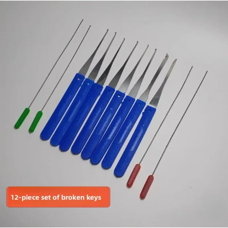 

2/5 шт. прочная пластиковая стальная вставка, слесарные инструменты, нанопластиковые стальные двери, обходные инструменты для пробежки, замок, открывалка «сделай сам»