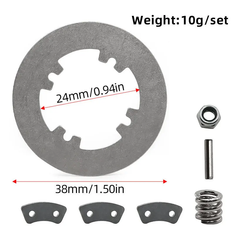 TRAXXAS Reinforced Differential Set Friction Plates for E-Revo/Rustler 4WD/E-Maxx #5352R/A