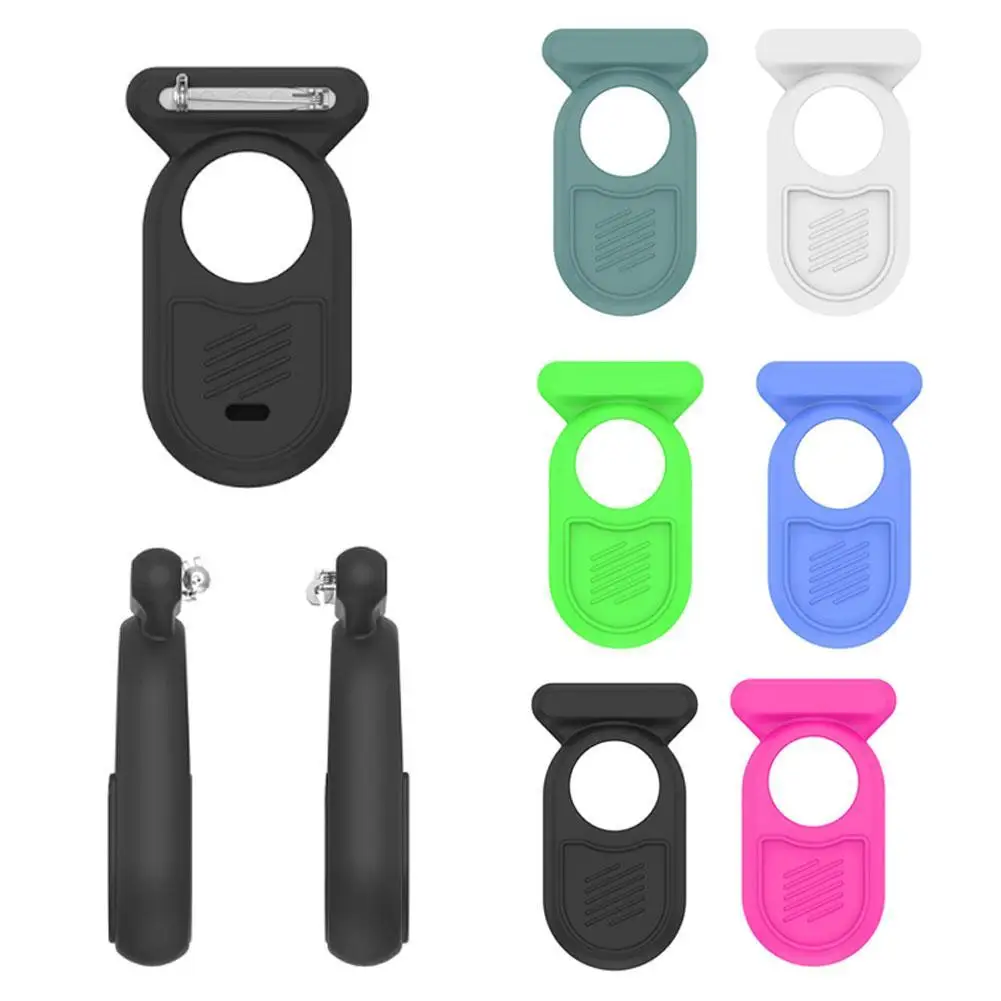 Pin Cover for Samsung SmartTag2 Case Silicone Protective Shell Anti-lost Device For SmartTag 2 Tracker Clothes Pin For Kids