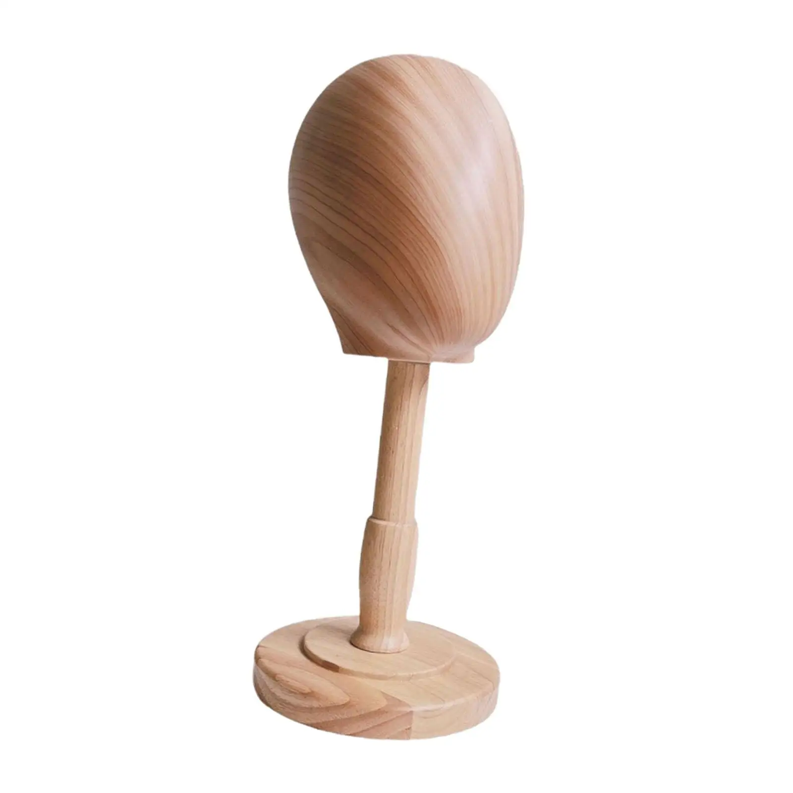 Support de tête de perruque, tête de Mannequin, rangement en bois, support de perruque suspendu, accessoire de barbier, fabrication de perruque polyvalente, présentoir de chapeaux