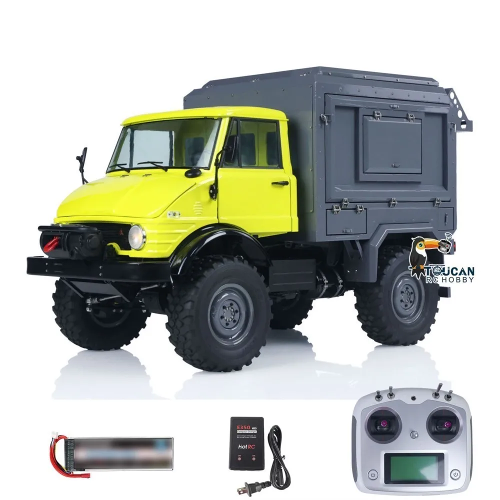 LESU U406 1:10 RC Off-road Car 4x4 RAVE-UM406 Radio Control Recreational Vehicle Electric Trucks Metal 2-Speed Gearbox Winch Toy