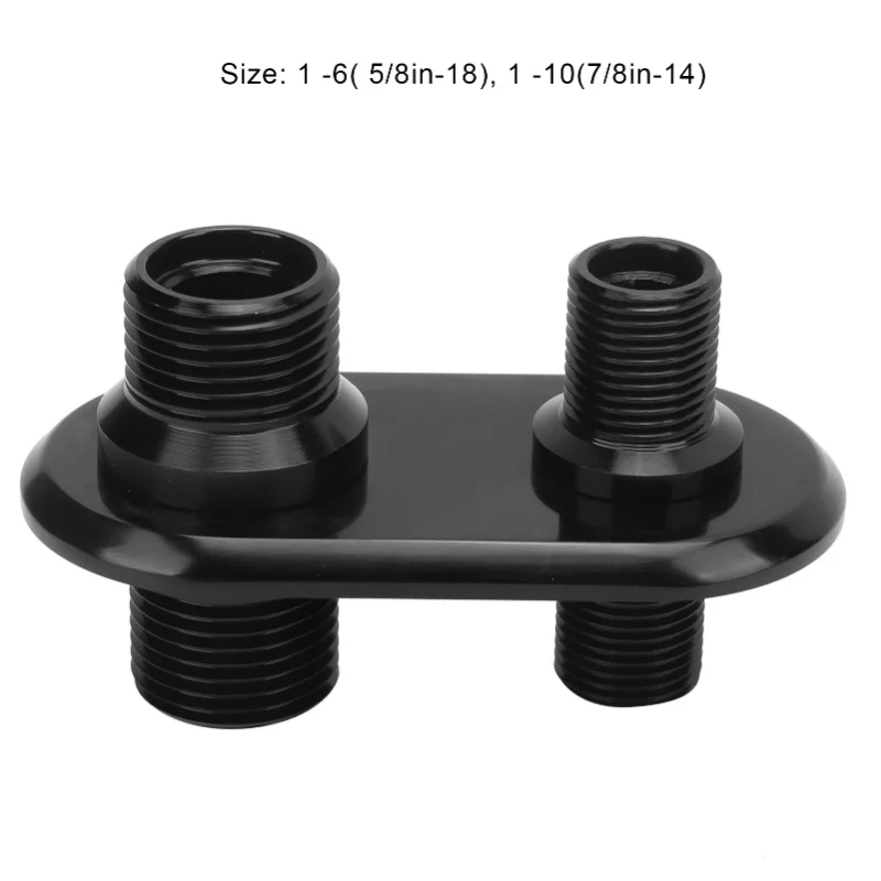 자동차 2포트 에어컨 벌크헤드 커넥터 핫로드블랙용 범용 수정 교체품
