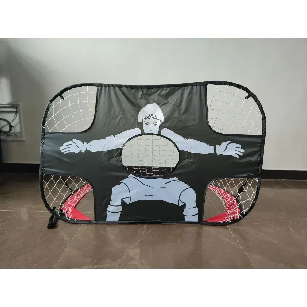 Porta da calcio Porta da calcio pieghevole in nylon Rete da calcio per parco giochi Allenamento in cortile Bambini e adulti
