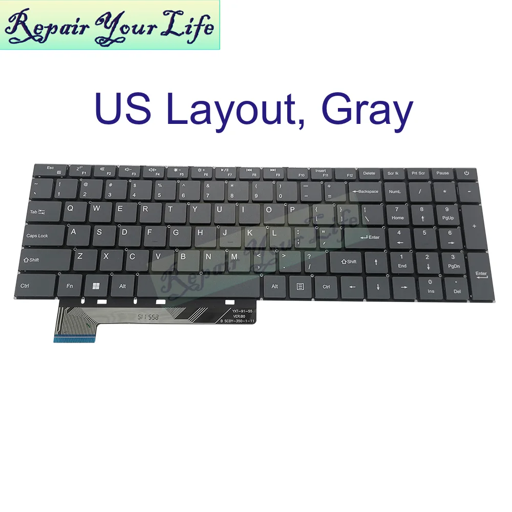 New GWNR71517 US English Notebook Keyboard for Gateway GWNR71517-BL GWNR71517-BK 15.6” Ultra Slim MB3501063 F0006-063