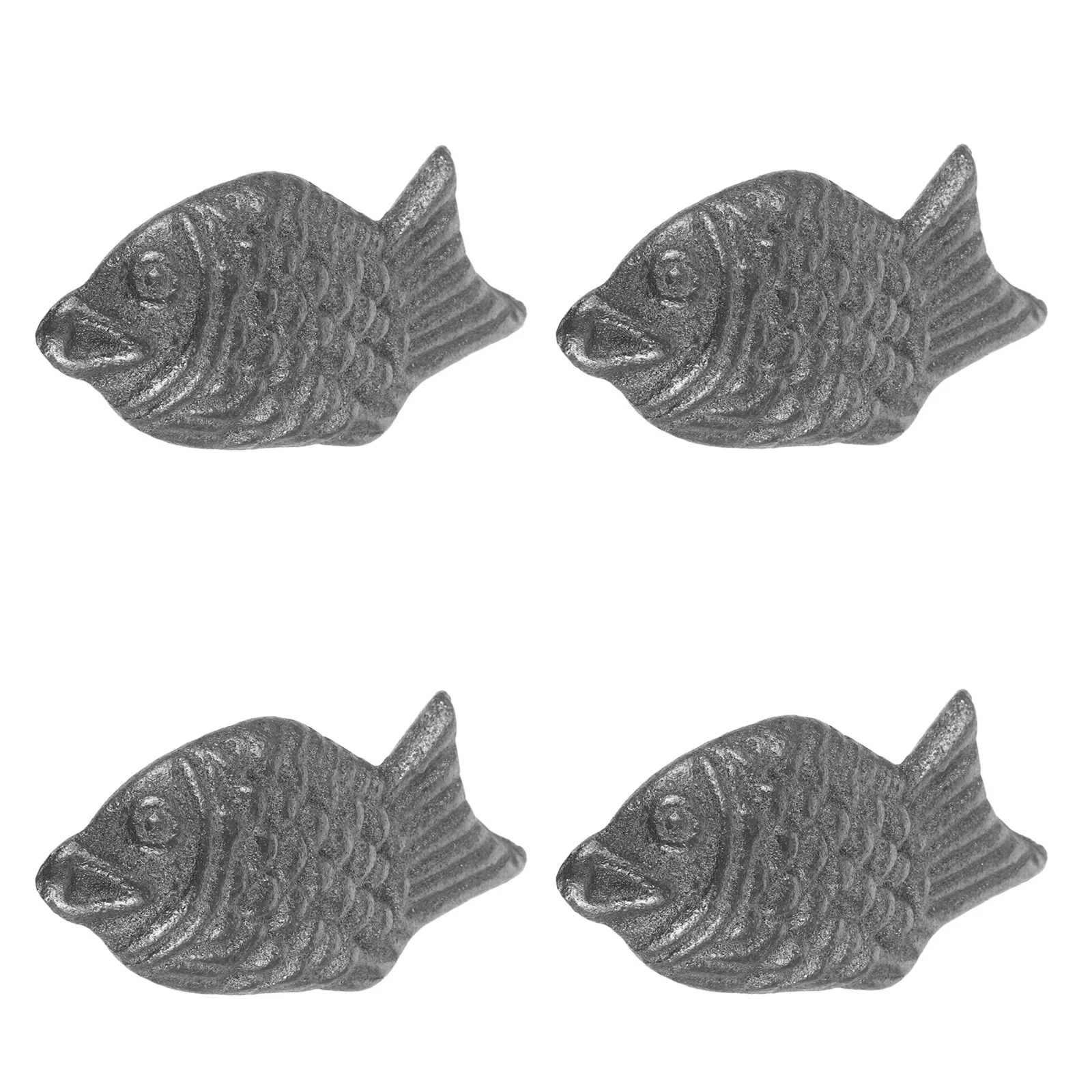 

4Pcs Natural Iron Fish Cooking Tool Vegan Kitchen Essential Iron Deficiency Aid Support Iorn Fish Iron-Rich Diet Tool