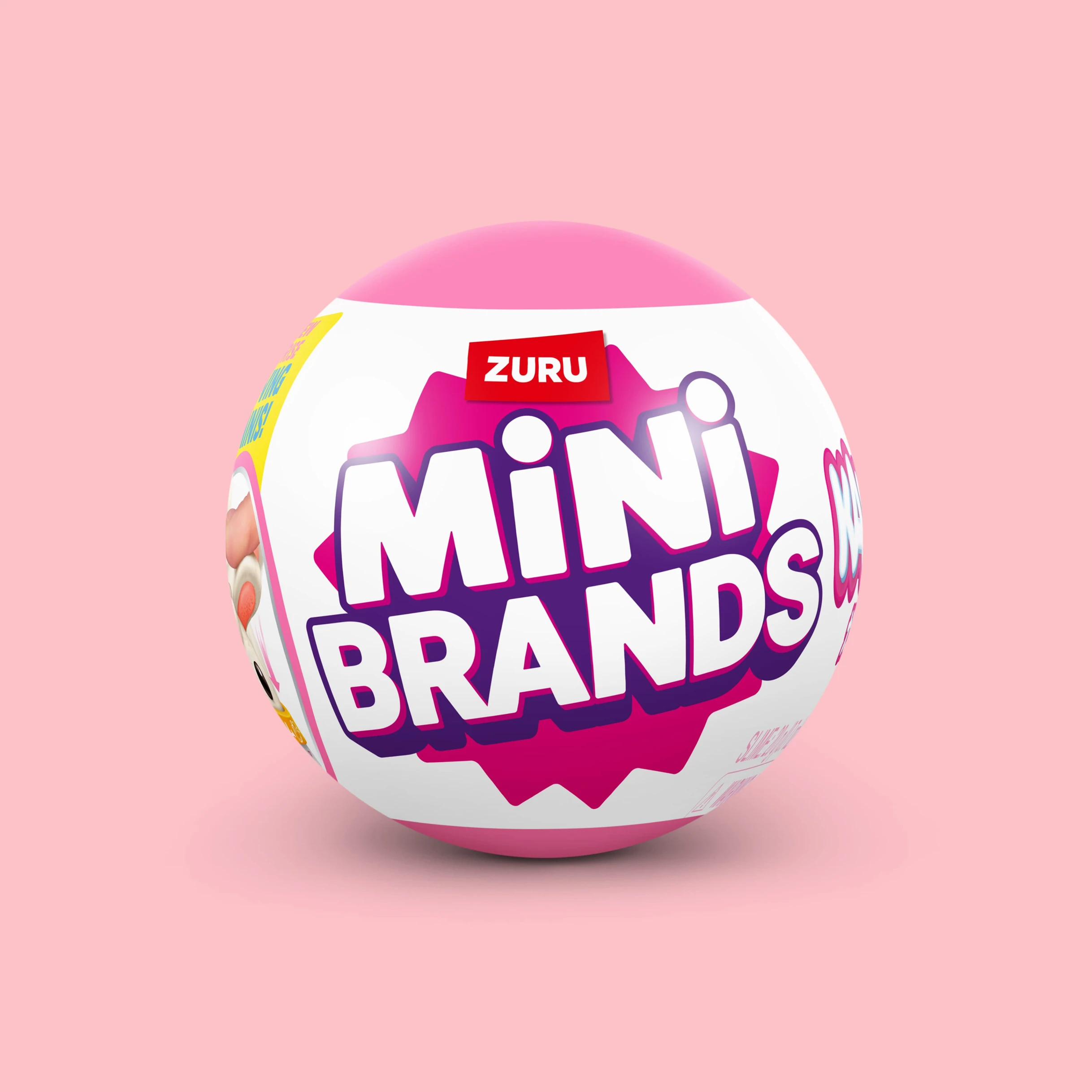 ZURU Fingertip Collectors Kawaii Ball Miniature Ornament with A Moveable Fragrance, Five Times Surprise Gift Cute Cartoon Toy