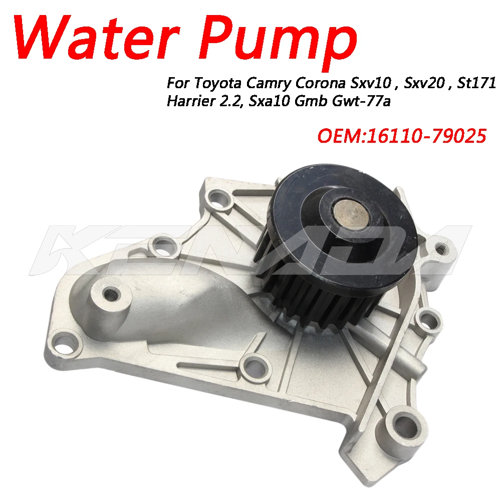 Water Pump For Toyota Camry Corona Sxv10 Sxv20 St171 Harrier 2.2 Sxa10 Gmb Water Pump Gwt-77a 16110-79025