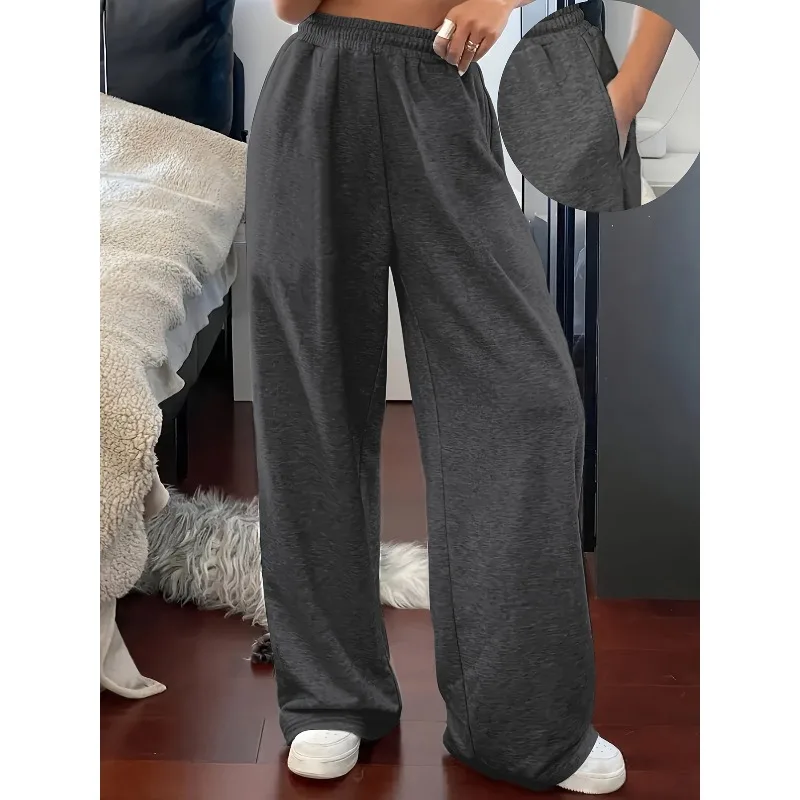 السيدات الجديدة شارع الرقص العلامة التجارية العصرية السراويل الرياضية الخريف والشتاء السراويل الرياضية غير المحايدة الجديدة