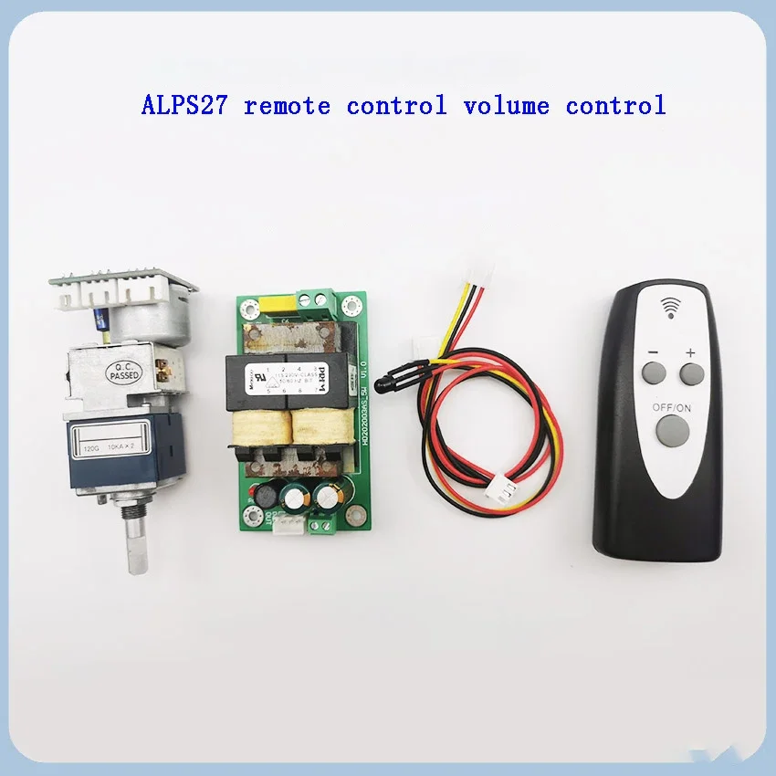 

Nvarcher ALPS27 Motor Potentiometer Remote Control Volume Board For Preamplifier 10K 50K 100K