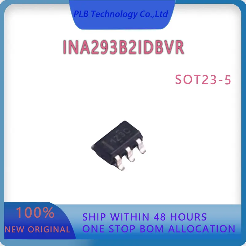 Original INA293 Integrated Circuit INA293B2IDBVR SOT23-5 Electronics Ultra-precise Current Sense Amplifier Stock IC Chip New