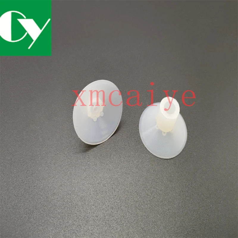 Free Shipping 50 PCS High Quality White Rubber Sucker Offset Printing Machine Parts  Size 7X12X19X32mm