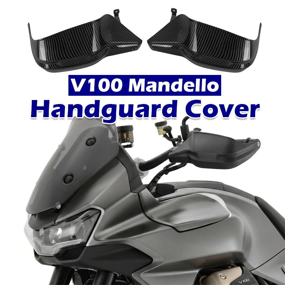

For MOTO GUZZI V100 V 100 Mandello 2022 2023 2024 2025 2026 Handguard Hand Guard Larger Hand Shield Extension Protector