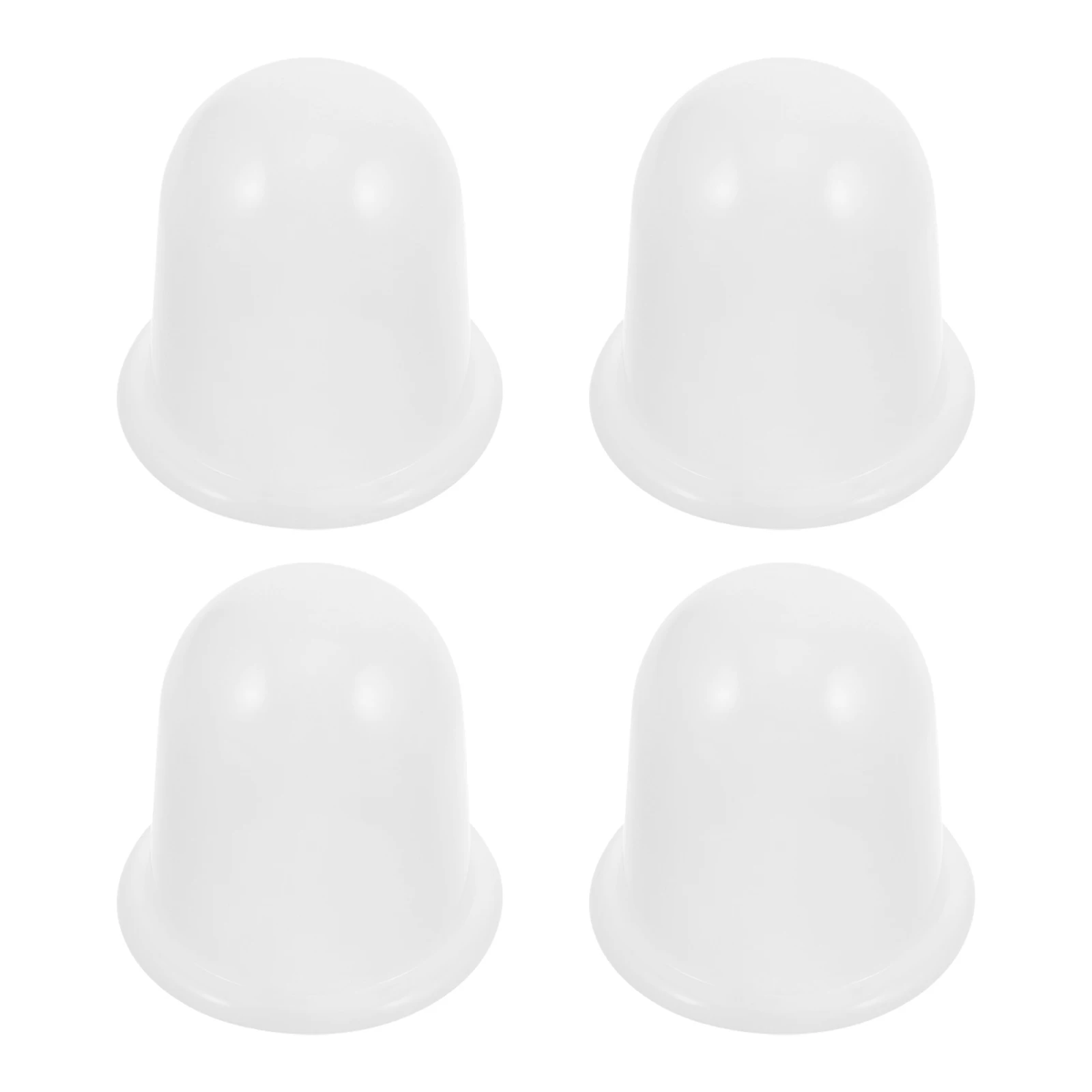 Dispositivo de ventosa de silicone, 4 unidades, ferramentas de massagem, aparelho facial, máquina de beleza, ventosas traseiras para corpo