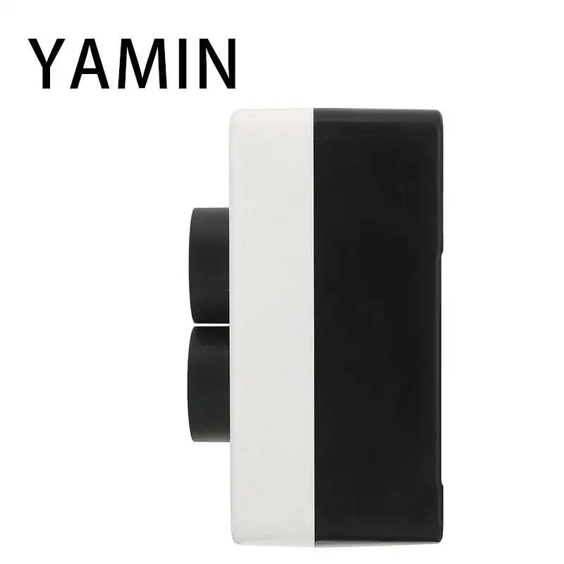 Interruttore della stazione a pulsante con scatola Reset momentaneo Due posizioni NO NC Solenoide motore arresto avviamento remoto IP55