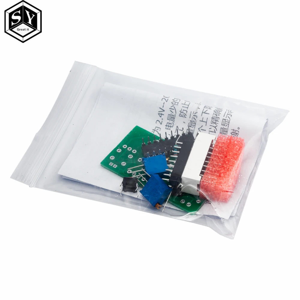 LM3914 10 Segment 3.7V Lithium 12V Battery Capacity Indicator Module Power Level Tester LED Display Electronic DIY Kits