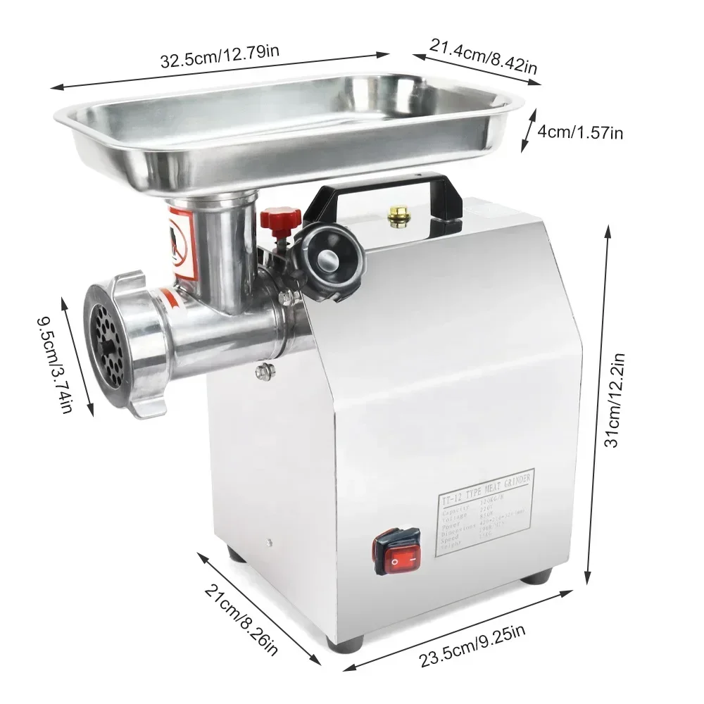 

Heavy Duty Electric Meat Grinder Mincer Machine - Efficient Mincing for Meat Processing Factory Direct Pricing